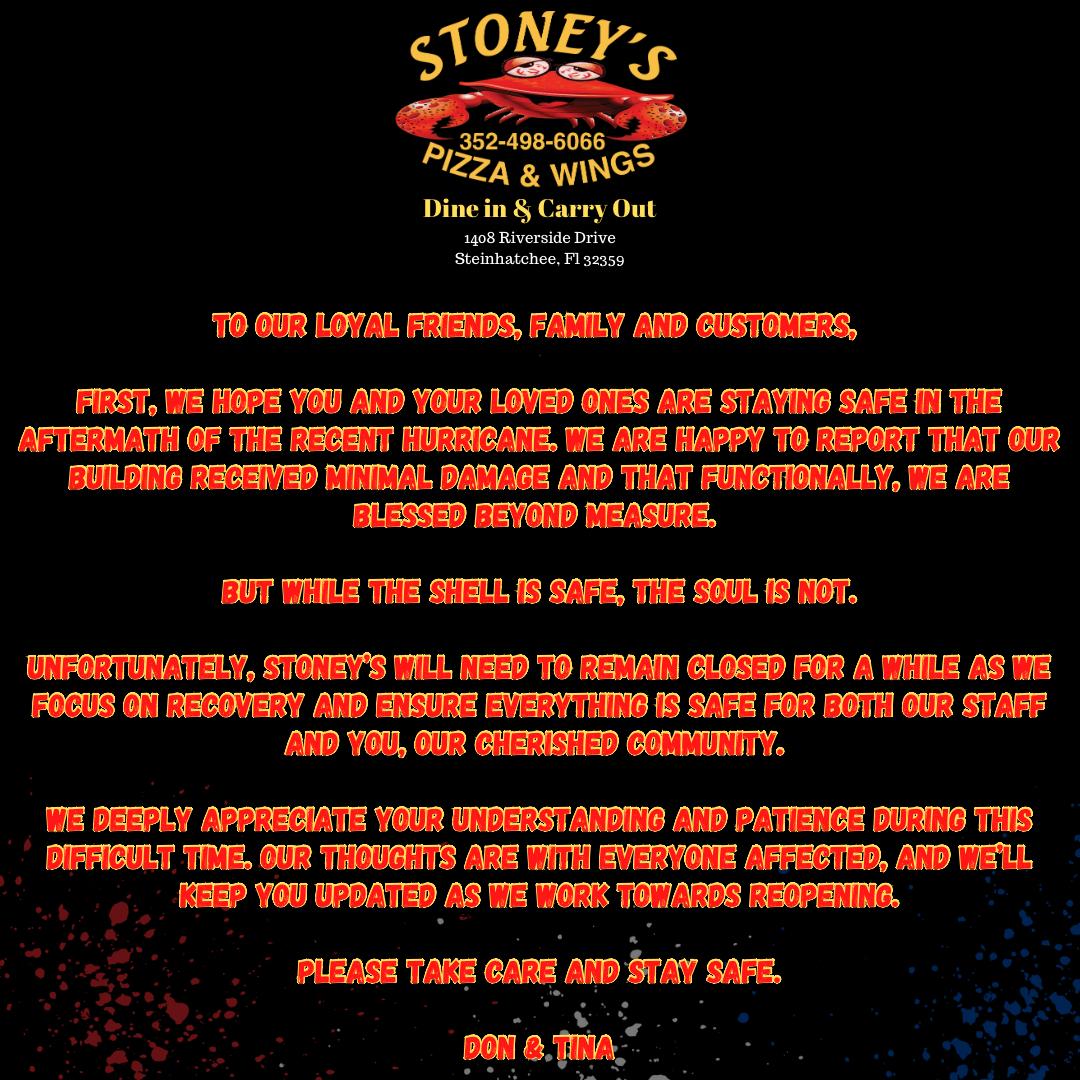 Stoney's Pizza & Wings